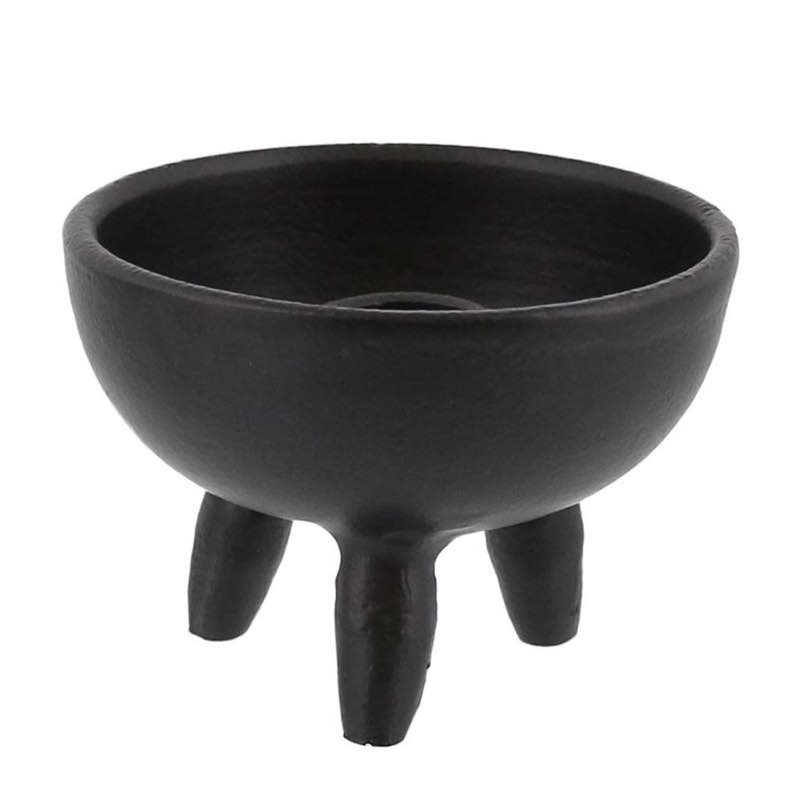 Naomi Candle/ Incense Holder - Black